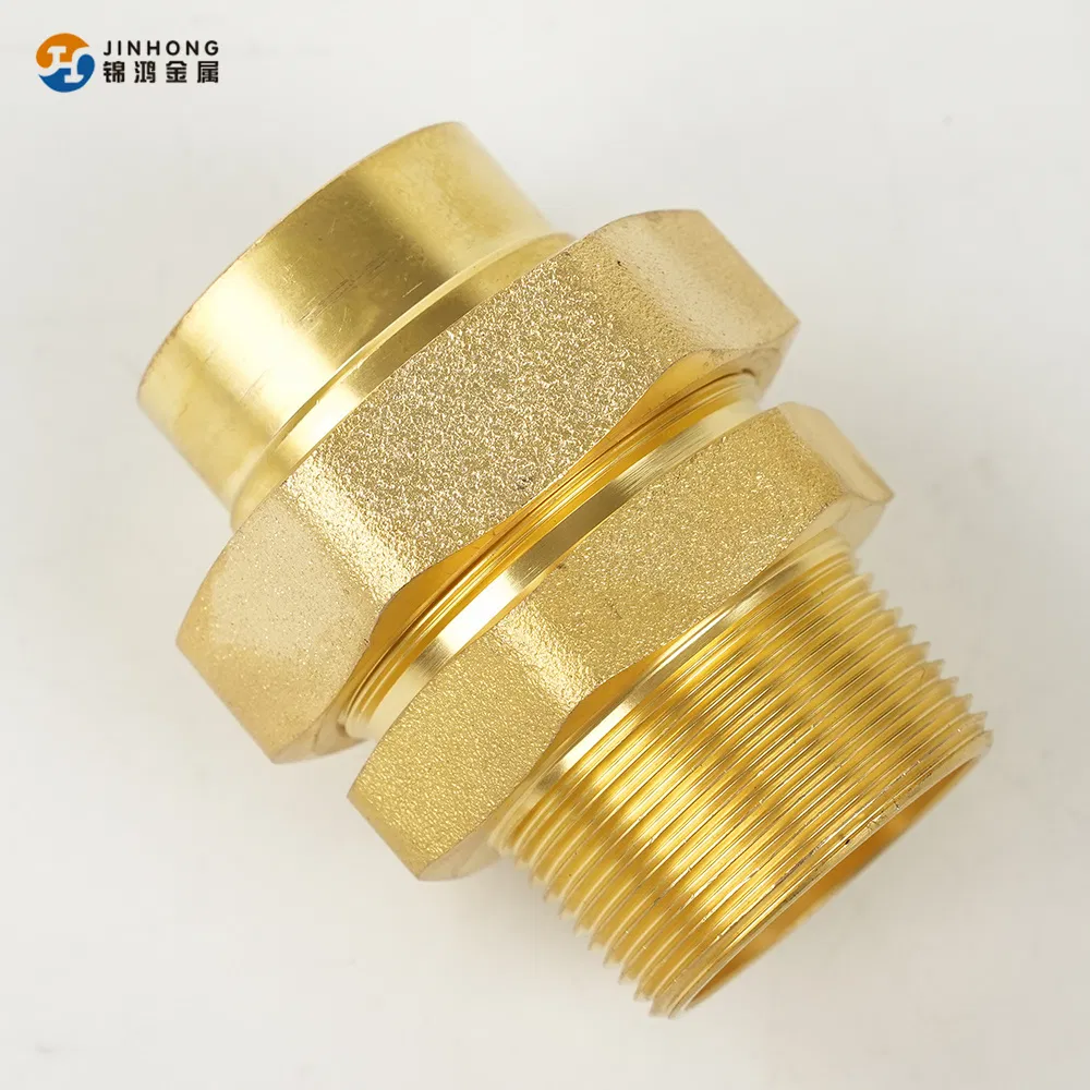 Jh Factory Customized Brass Union for Refrigeration System
