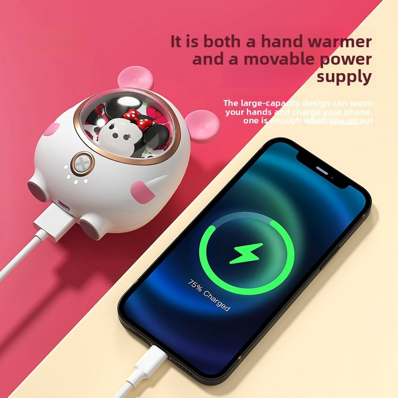 Electronic Mini Hand Warmer Portable USB Rechargeable Hand Warmer