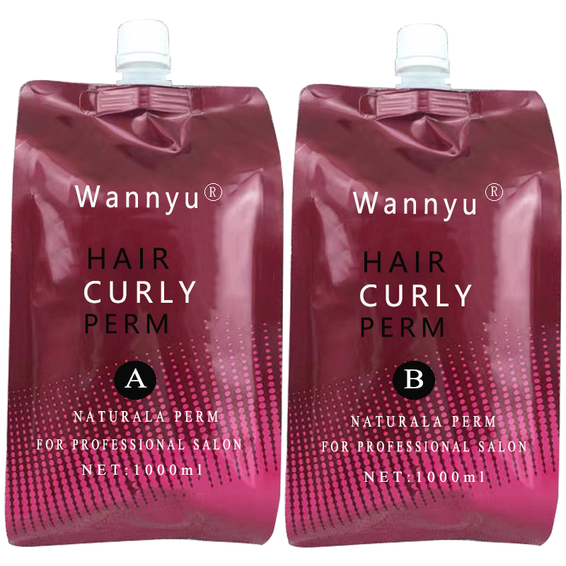 Professional Saloon Use and Cream Form Alkaline Hair Perm