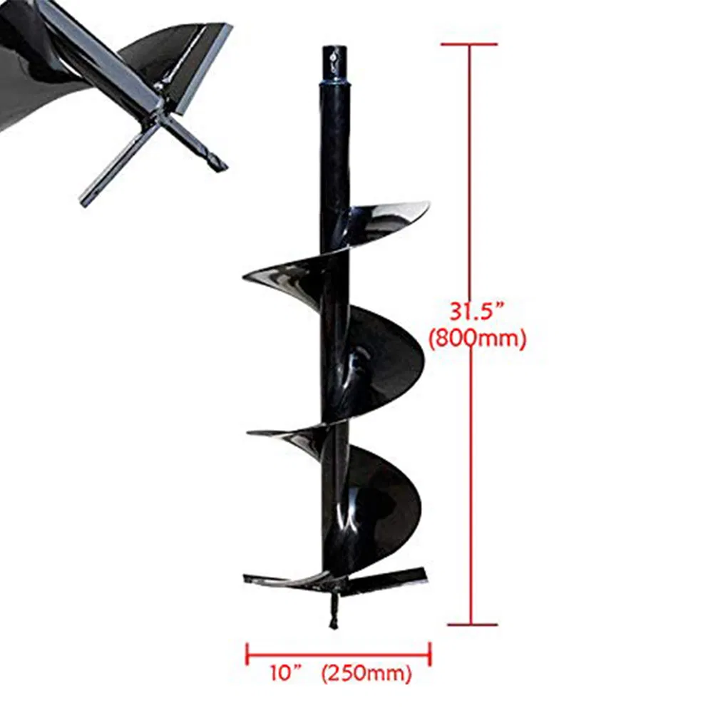 4 Stoke Post Hole Digger Petrol Earth Auger with 159cc 6HP Gasoline Engine (GD1600)
