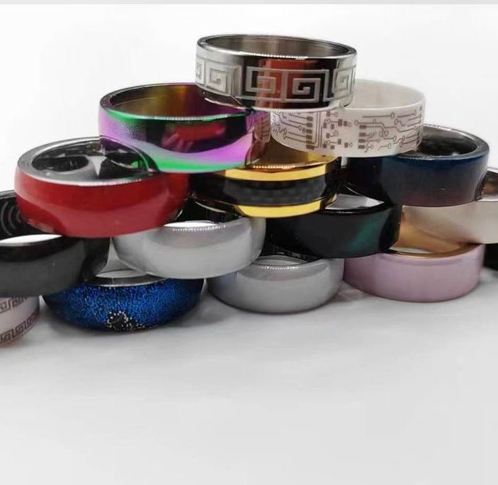 Умное кольцо Lanke Drip Smart Jewelry с NFC и зарядкой