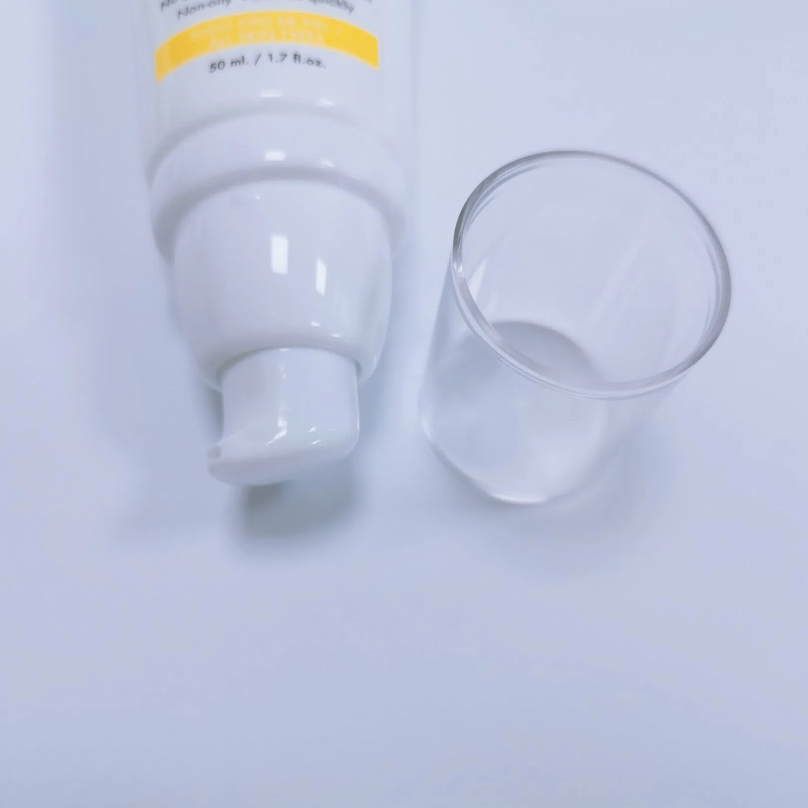 Sunscreen Plastic Lotion Pump Packaging Soft Tube