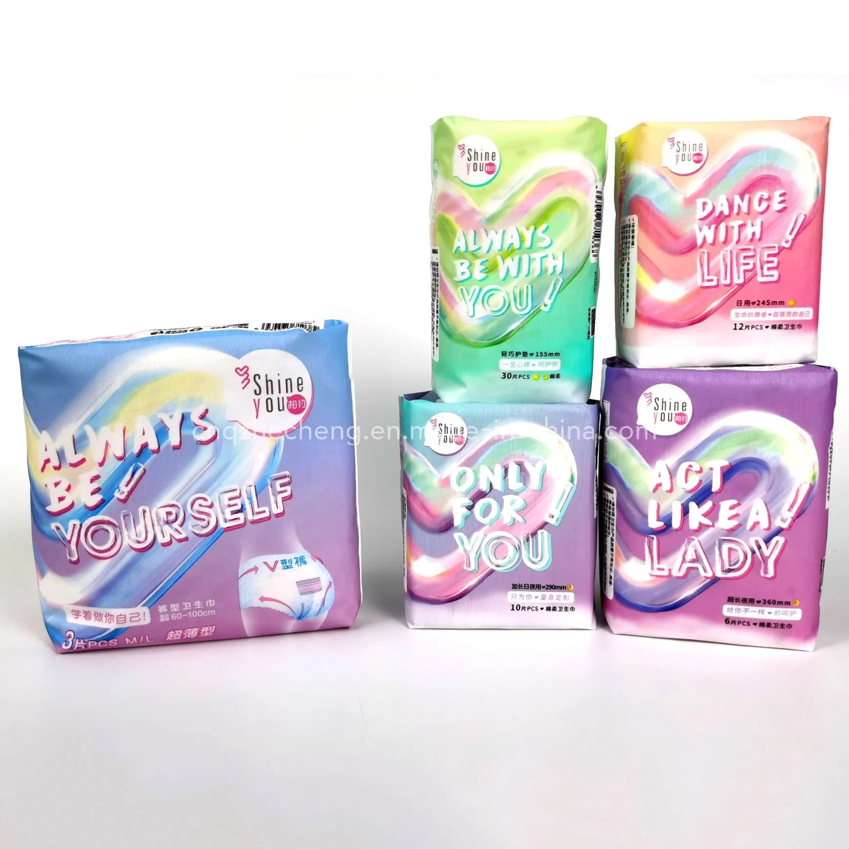 OEM&ODM Ultra Thin Cotton Towels Female Sanitary Pads Anion Sanitary Napkin for Day Use Sanitary Towels Sanitary Pads