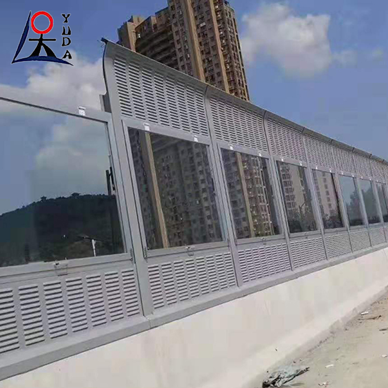 Construction Permanent Reduction Noise Barrier for Highway Railway