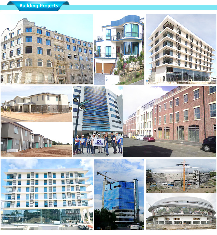  Double Glaze Energy Saving Wall Aluminium Glass for Windows Curtain Wall