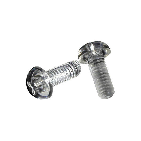 Plastic Nylon Metal Plastic Black Pan Crossed Round Head Insulating Screw