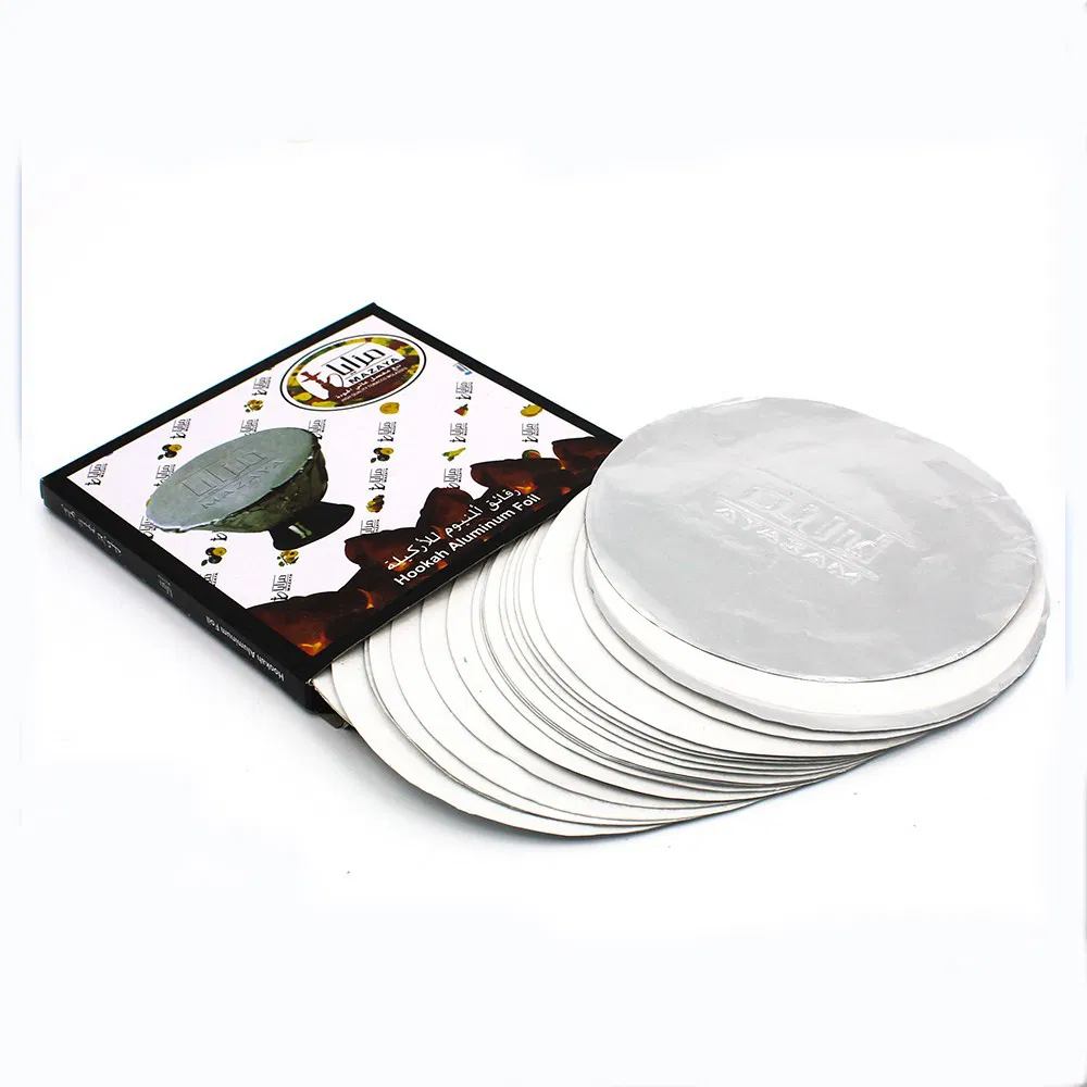 High Quality Custom Shisha Hookah Foil Round or Square Smoking Foil with Holes