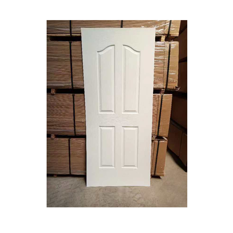 MDF HDF White Color Prime Veneer HDF Skin Door