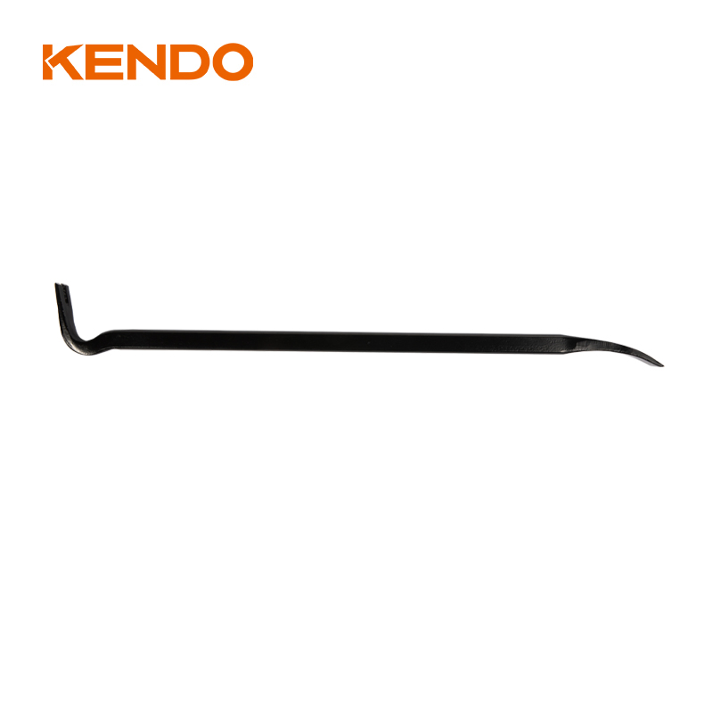 Kendo American Type Demolition Bar Angled Chisel on One End for Prying and Lifting and The Other End with a Rounded 90° Nail Puller