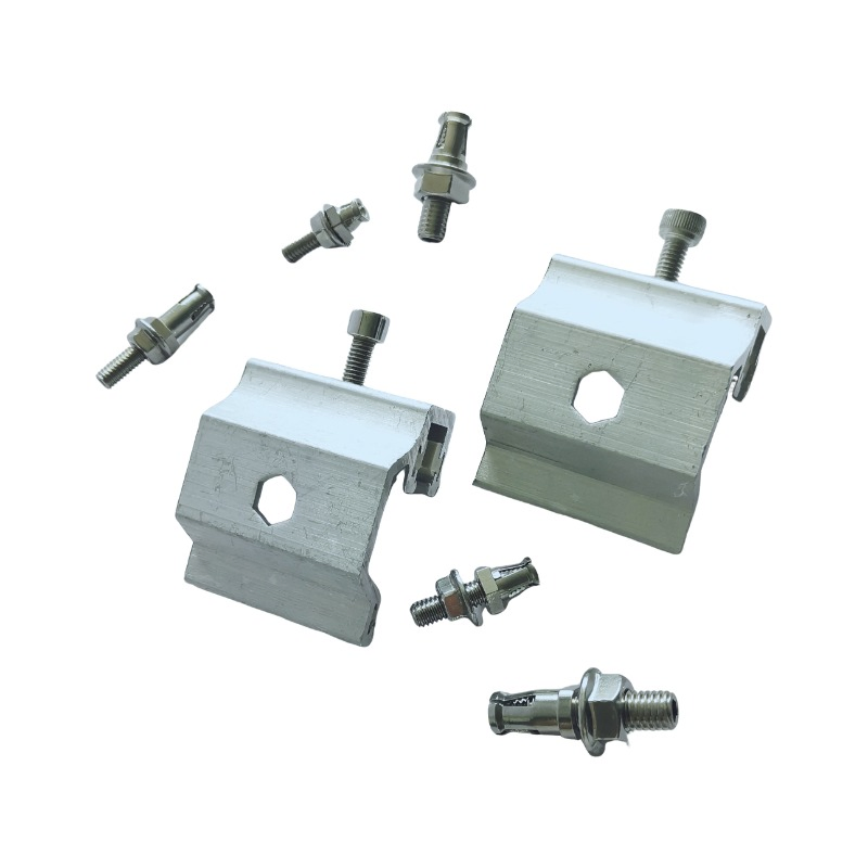 Construction Material Aluminium Clamp Wall Cladding Profile Stone Cladding Extrusion