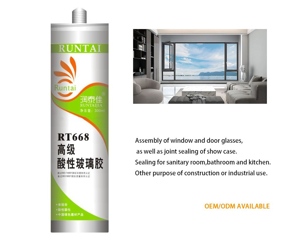 Ultimate Waterproof Glass Sealant for Unmatched Adhesion Performance
