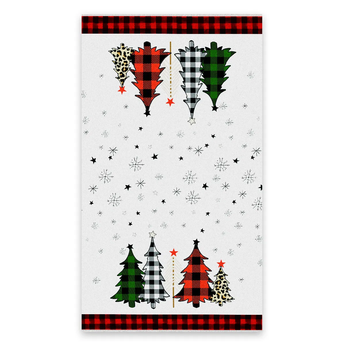 Mardav Christmas Printed Microfiber Kitchen Towel