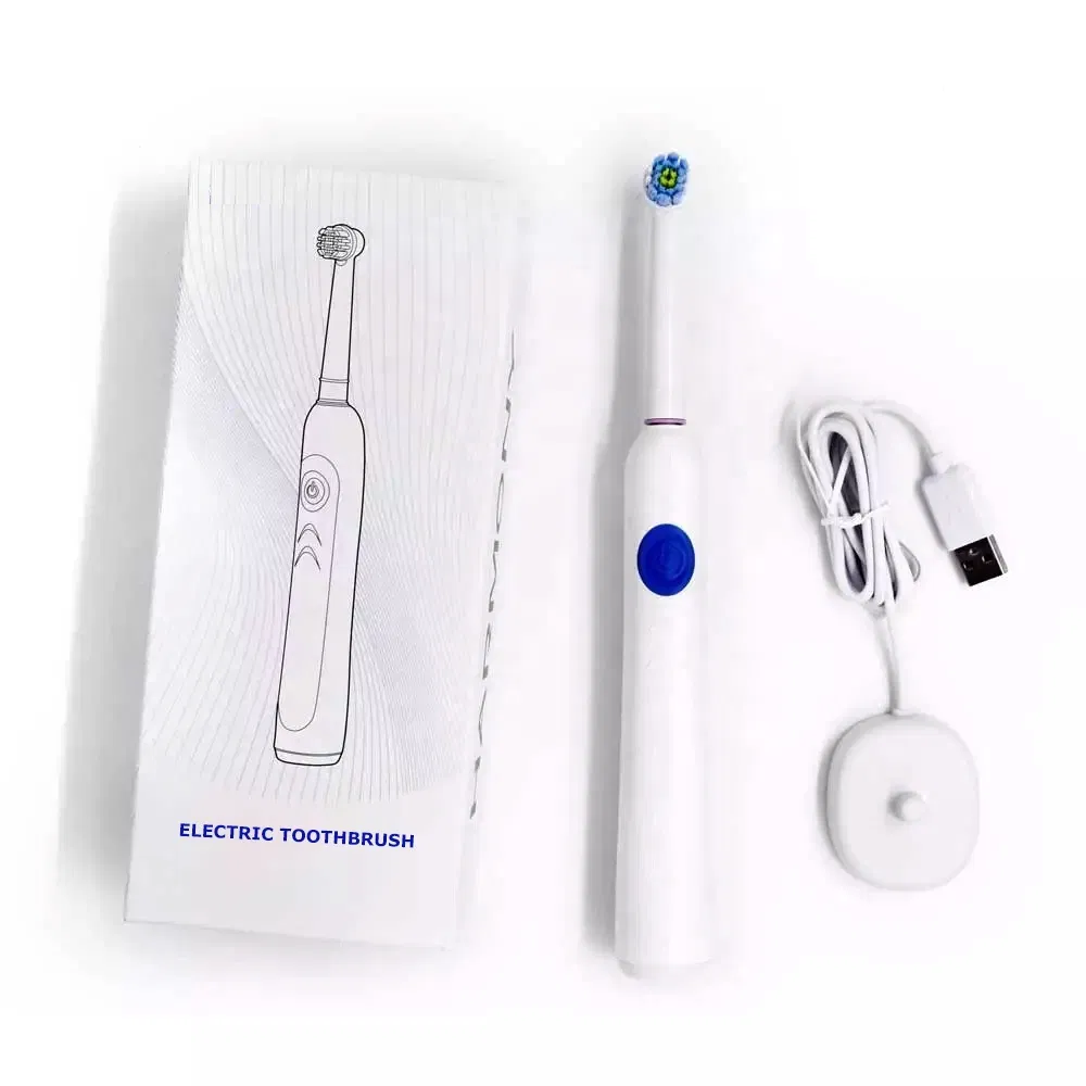 OEM Rotating Electric Toothbrush Round Head Ipx7 Toothbrushes High Quality Cheap Low Noise Oral Cleaning