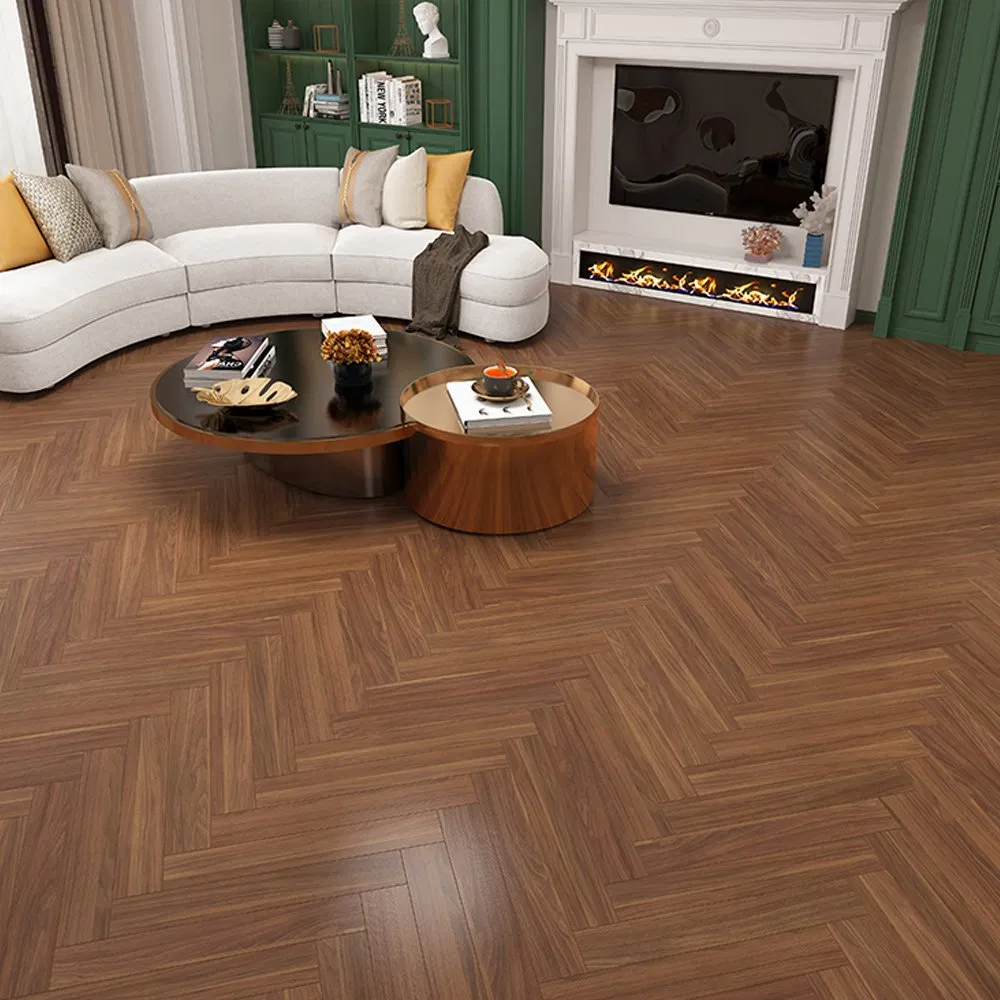 Виниловый пол SPC «Ёлочка» для офиса и ресторана