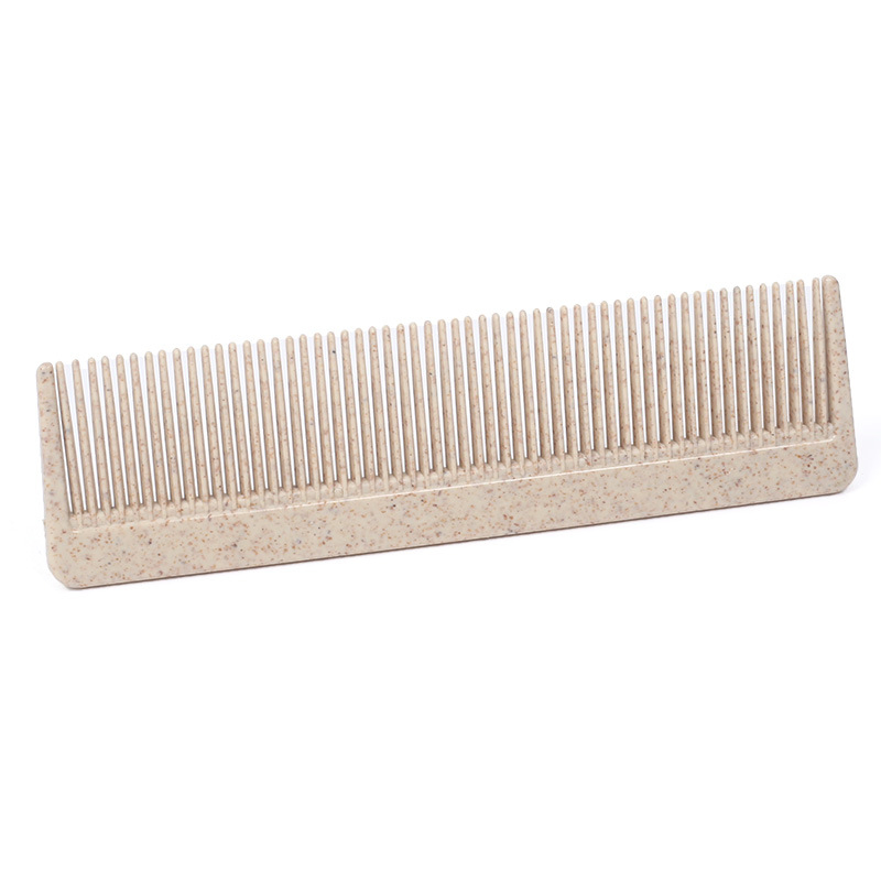 Biodegradable Wheat Straw Plastic Corn Starch Hotel Comb