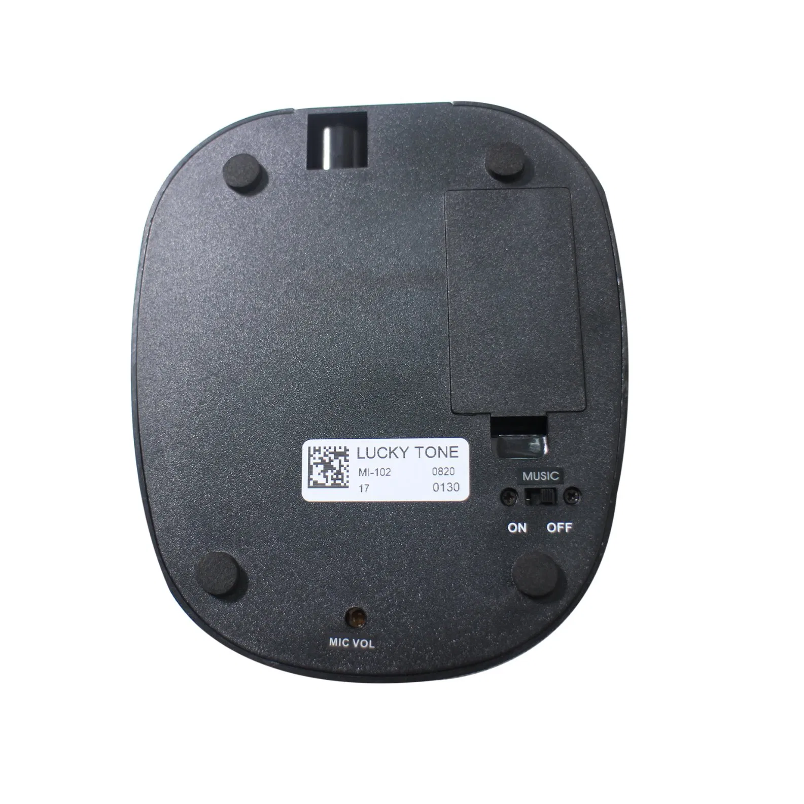 Lucky Tone Professional Audio Built-in 2 Chime Tone Condenser Microphone for Conference System