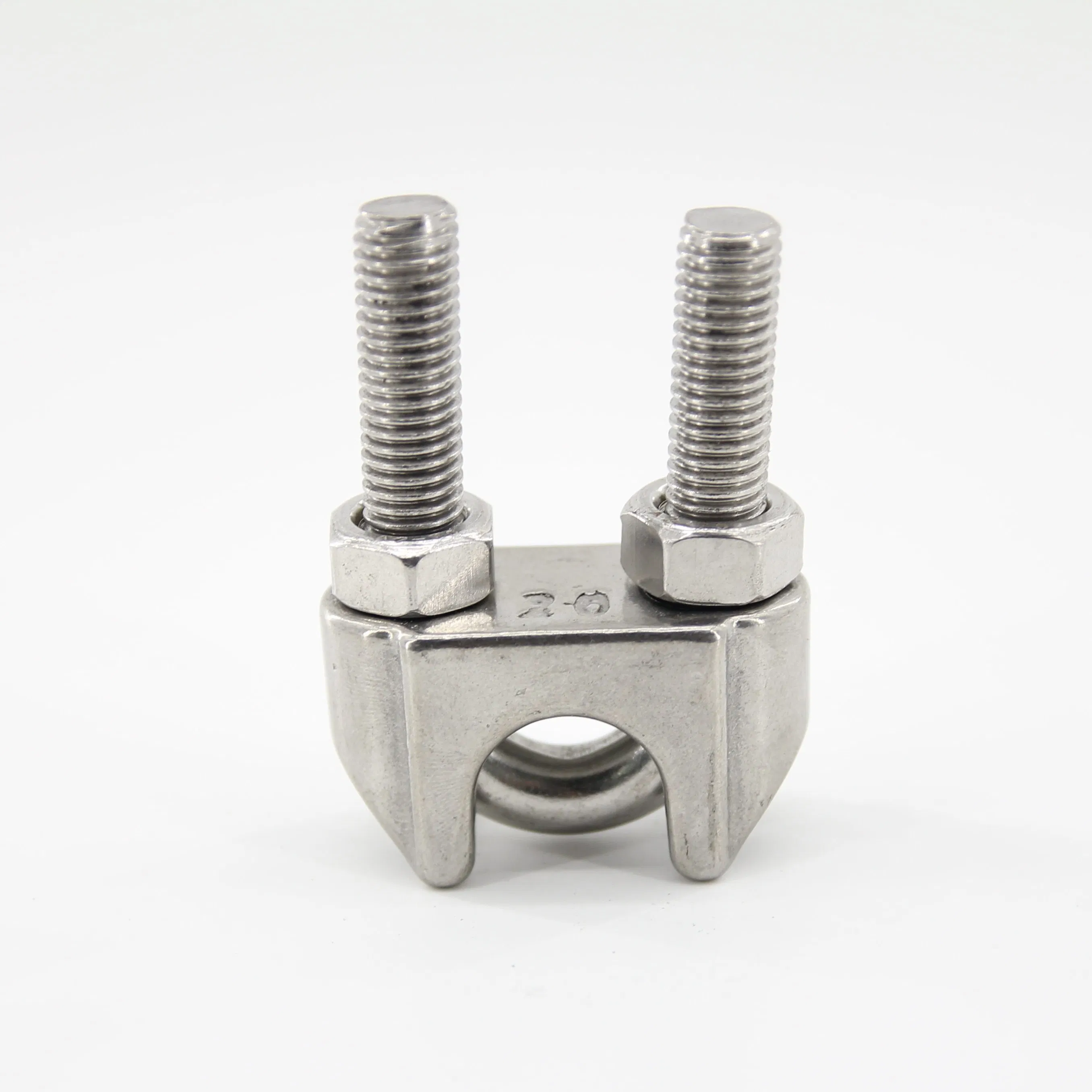 Stainless Steel Wire Rope Clips DIN741 U Bolt Clamp for Lifting Rigging