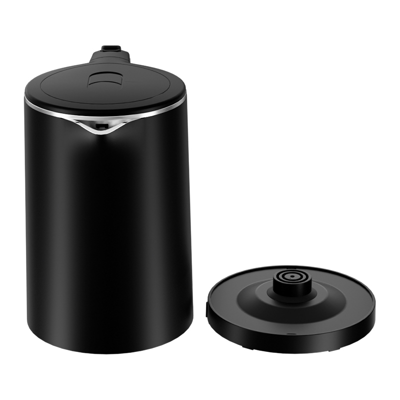 Compact 1.0L Stainless Steel Electric Kettle with Safety Auto Shut-off Feature