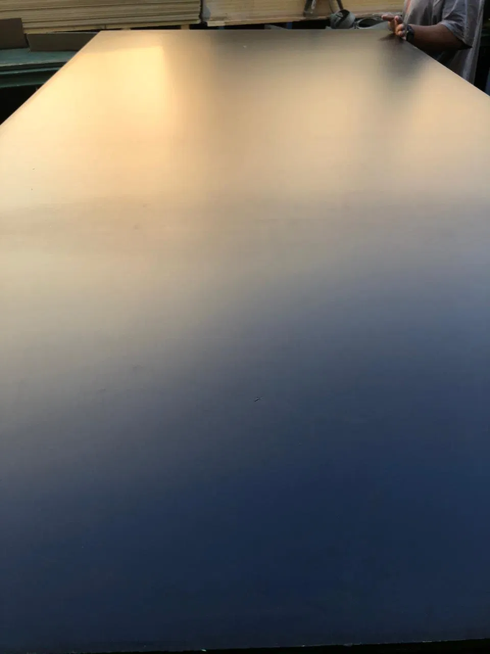 Supper 18mm PP Plastic Film Faced Plywood in Concrete Formwork