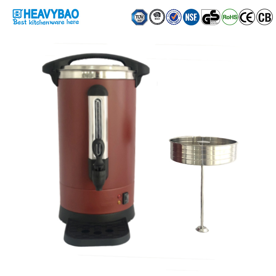 Heavybao Matt Brown 6.8L Stainless Steel Coffee Urn