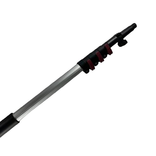 12FT 3.7m Telescopic Extension Pole with Metal Tip
