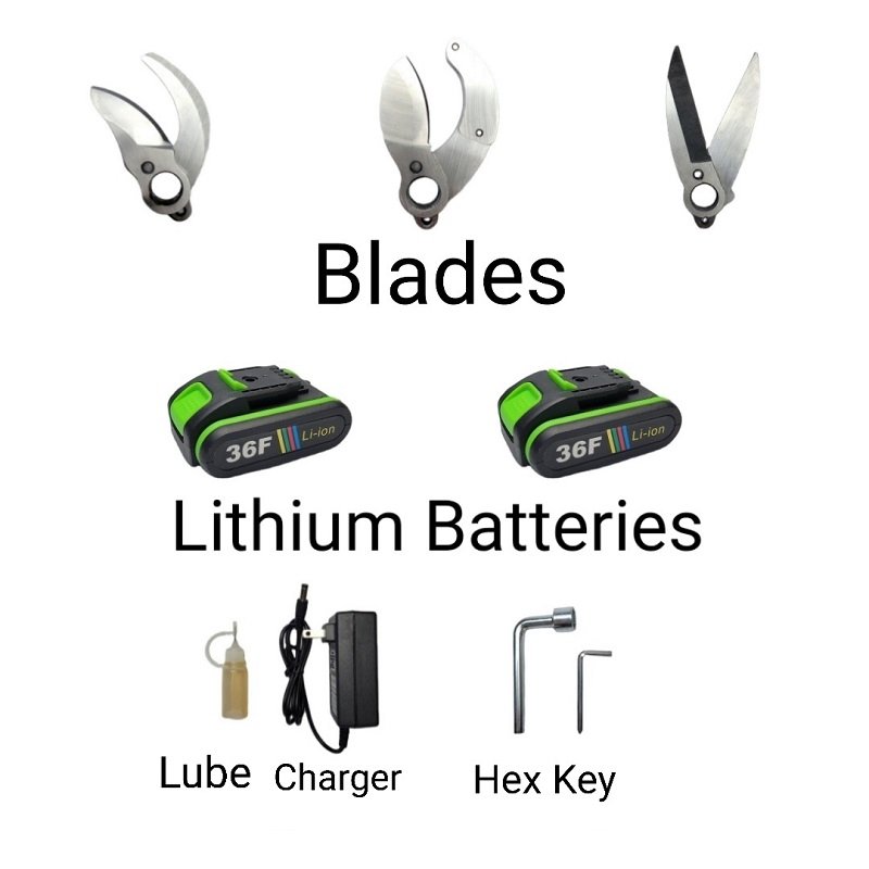 Электрический секатор MIFUSE CS331 для веток до 30 мм