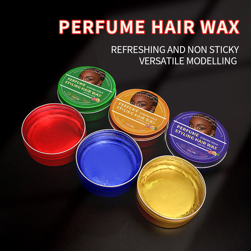 Manufacturer Private Label Hair Styling Products Edge Control Wax Strong Hold Hair Wax for Professional Salon