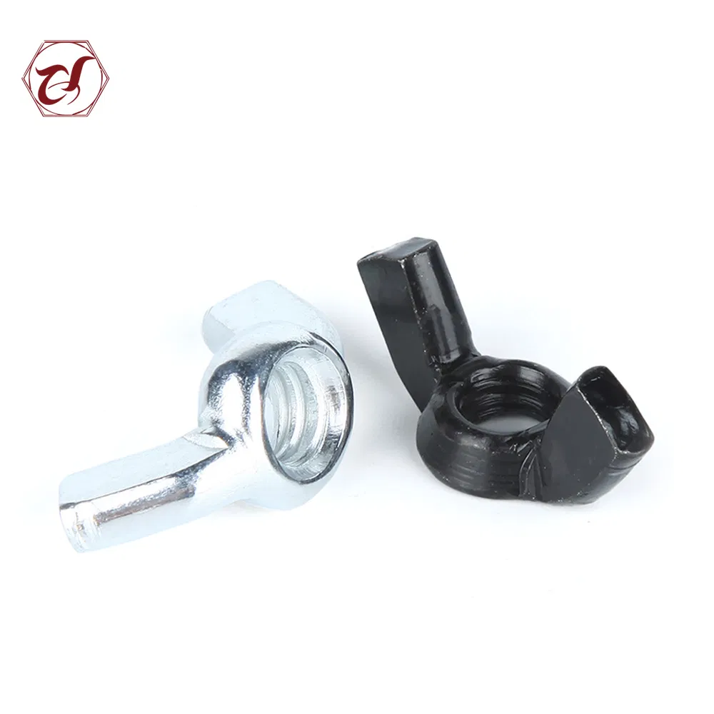 DIN315 Carbon Steel Butterfly Nut Black Zinc Plated Wing Nut