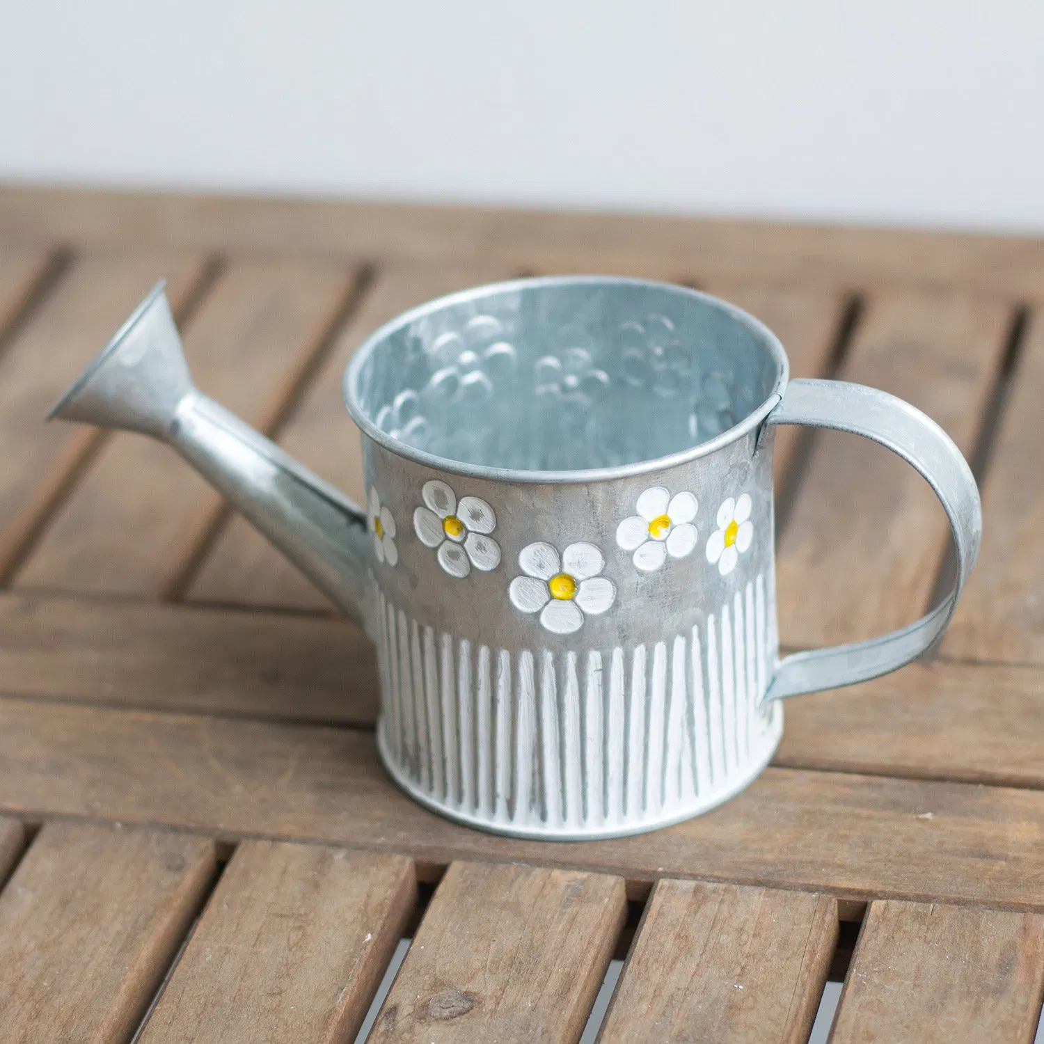 Dried Flowers Vessels Flower Tubes Balcony Groceries Garden Pots Tin Buckets Vintage Wrought Iron Buckets