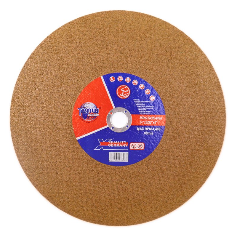 Factory OEM 14 Inch Big Size Abrasive Polishing Cut off Disc Flap Tooling Cutting for Angle Grinder 350X3X25mm