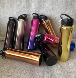 Термокружка вакуумная 600 мл, сталь, не протекает