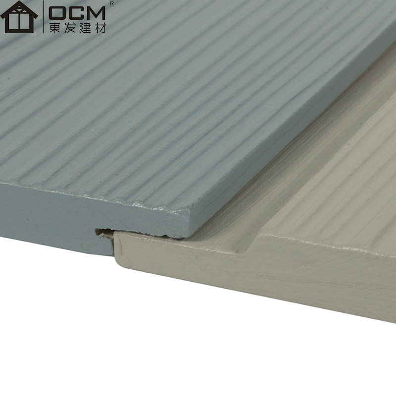 Thermal Insulation Wood Texture Cement Board Energy Efficient Exterior Wall Cold Climate