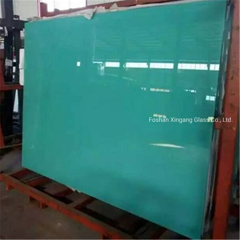 5mm Lacquered Glass Sheet with Blue Color Black Color Yellow Color Green Colour
