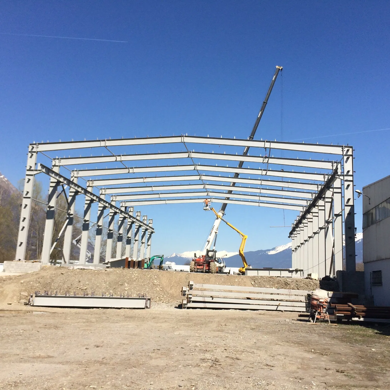 Ce Welding Certificate France Steel Structure Building