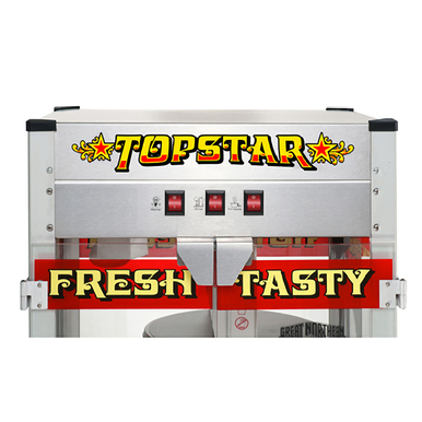 12 Ounce Stainless Steel Popcorn Maker/Machine (PM12)