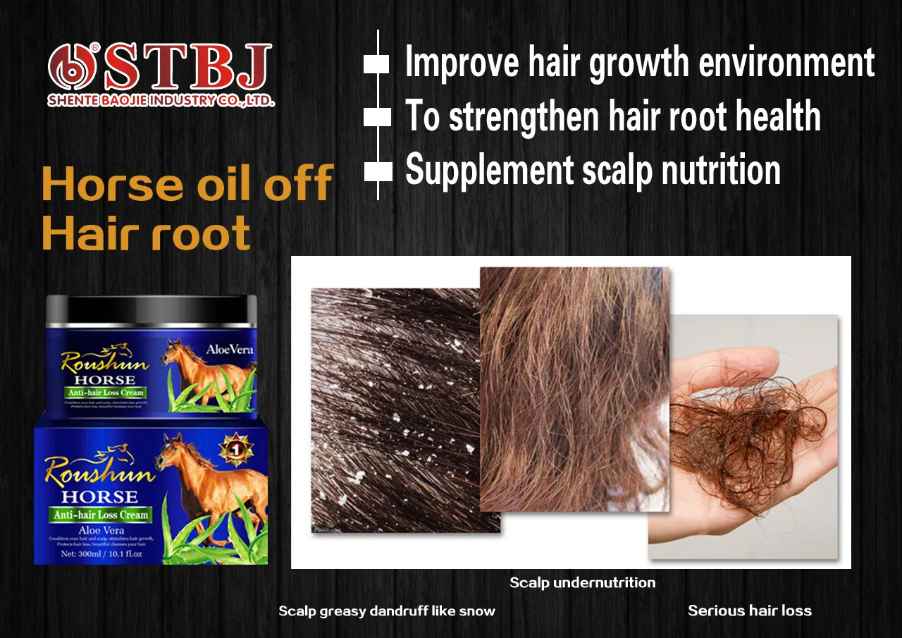 Roushun Horse Anti-Hair Loss Treatment Aloe Vera