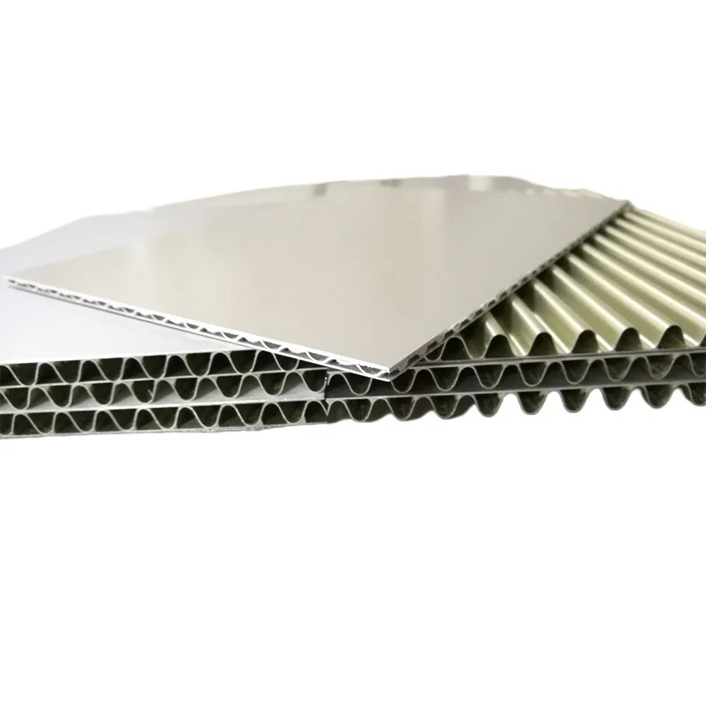 Light Weightiness Corrugated Metal Core Panel Aluminum Composite Cladding Panels