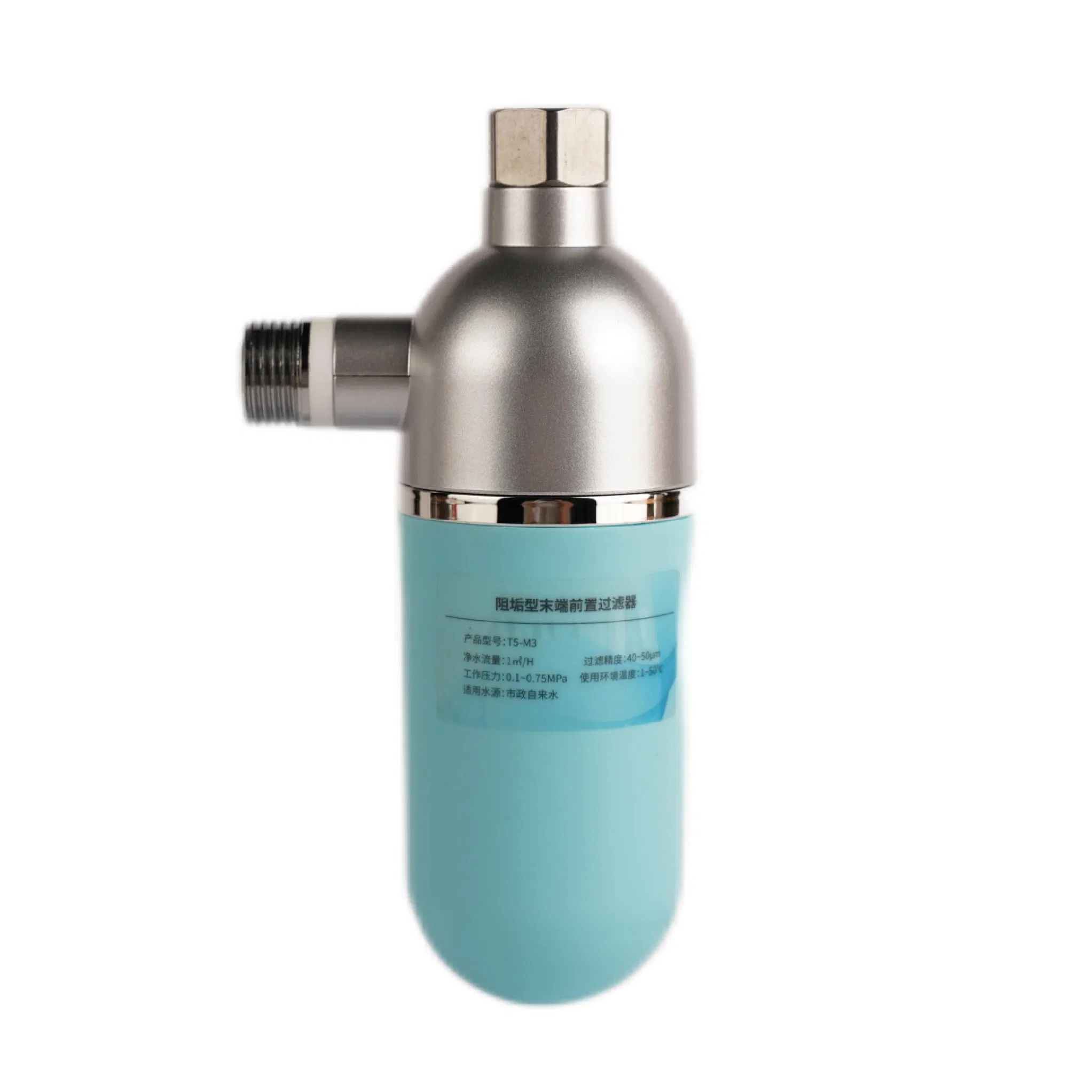 Inline Household Scale Inhibitor Water Filter for Tap Water System