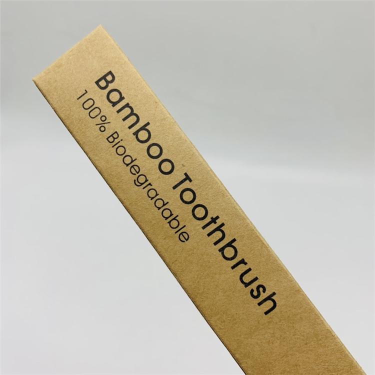 Eco Friendly Color Bristle Bamboo Toothbrushes