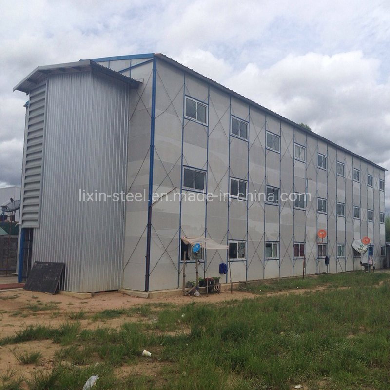 Modular Steel Structure Frame Sandwich Panel Prefabricated Building Prefab House