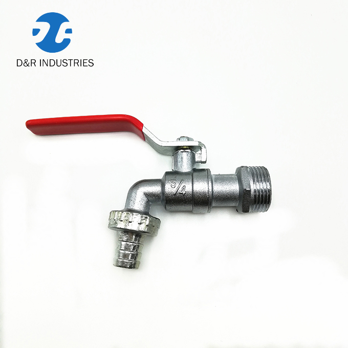 Chrome Plated Garden Hose Tap Ball Valve Bibcock