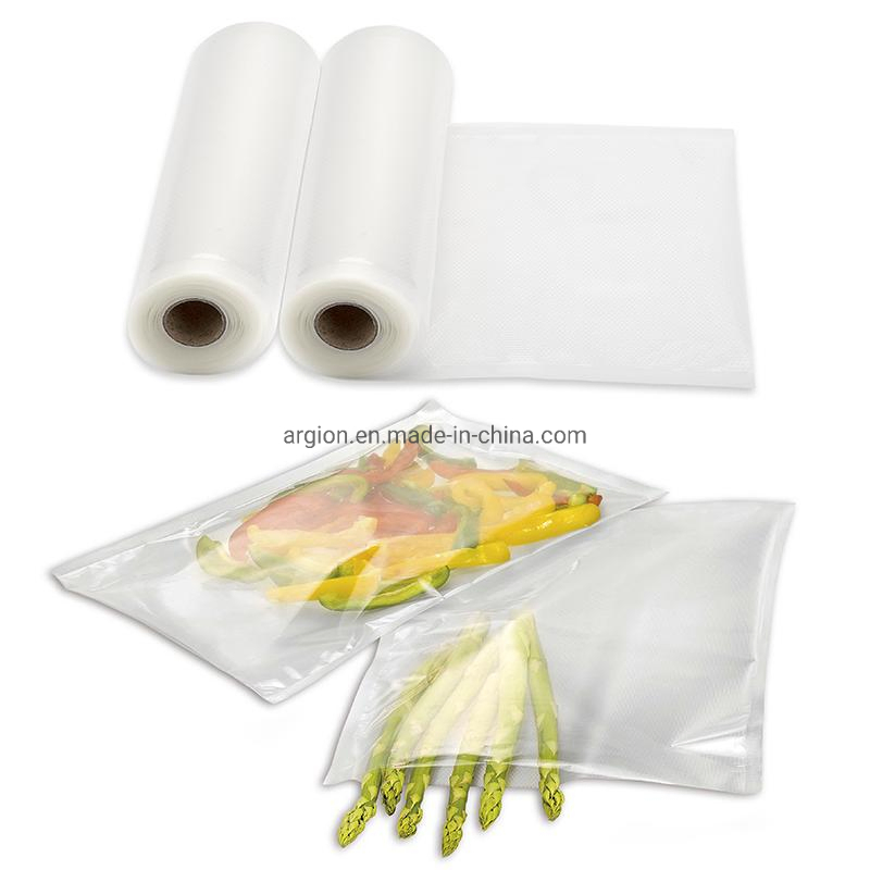 Transparent Multi-Function Embossed Clean Vacuum Sealer Bags with FDA, Lfgp, BPA Free