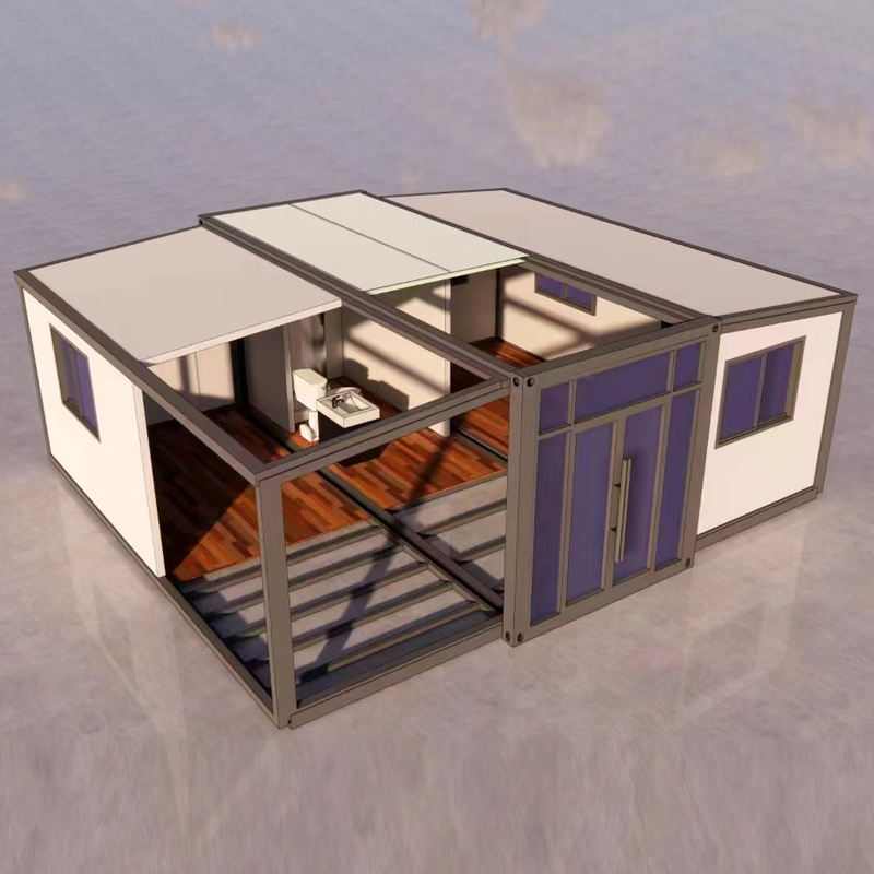 Customized Luxury Movable Modular Prefabricated Tiny Office Expandable Container House