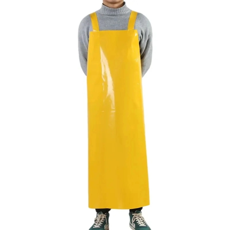 Waterproof Oilproof TPU Food Butcher Store Apron Gardening Aprons