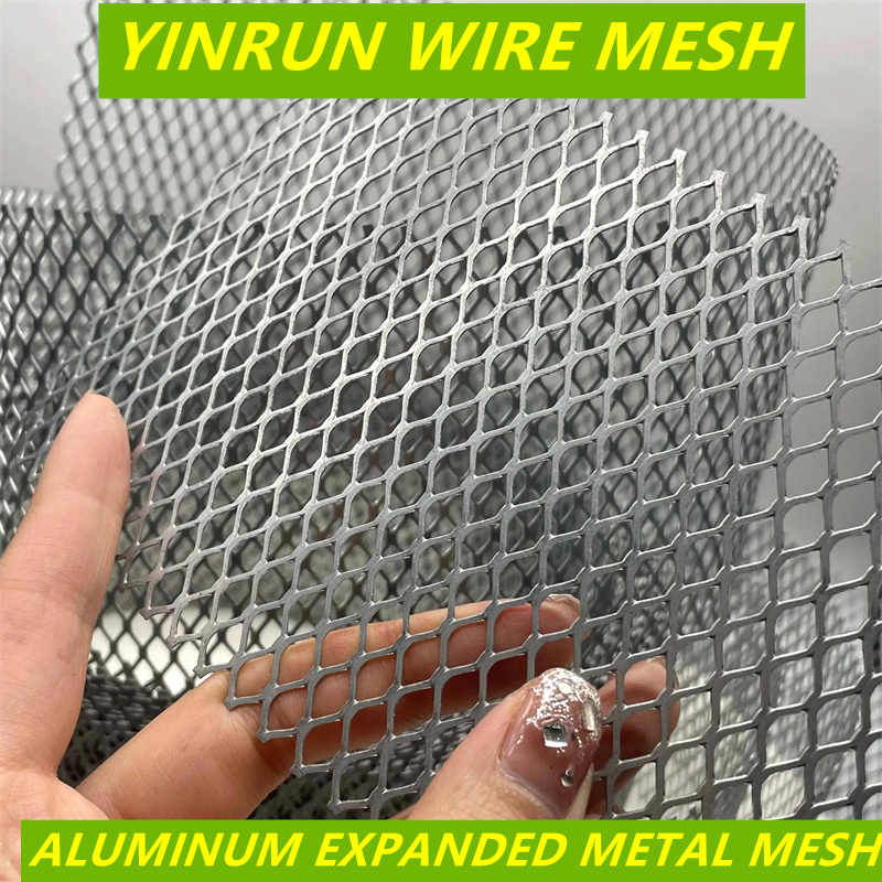 Customized Aluminum/Galvanized Expanded Metal Wire Mesh Free Sample No MOQ Limited