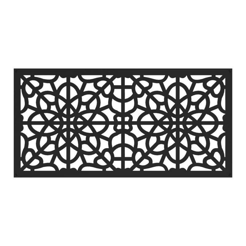 Cut Steel Aluminium Screen Panel Wall Movable Decorative Partitions Outdoor Room Dividers