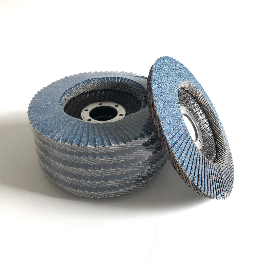 Calcined Ao Flap Disc Abrasive Cloth T27/T29 115X22.2mm for Metal Polishing