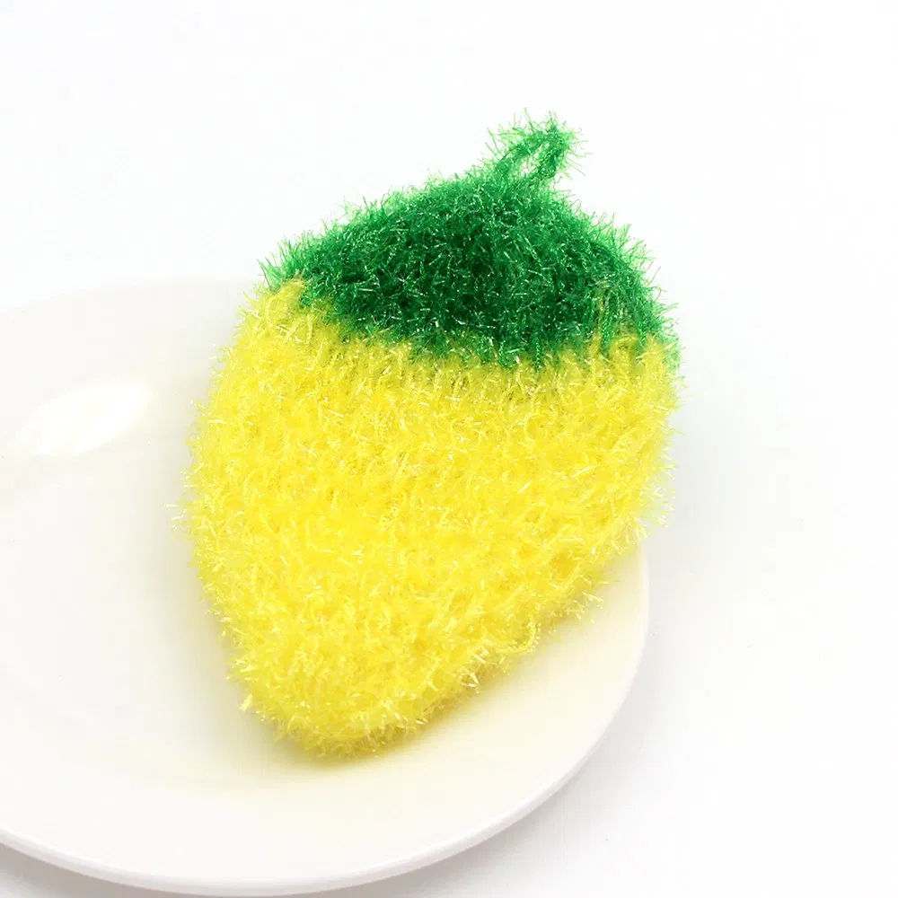 Premium Hand Crochet Non-Scratch Dish Scrubber Handmade Double Layered Durable Dish Towel
