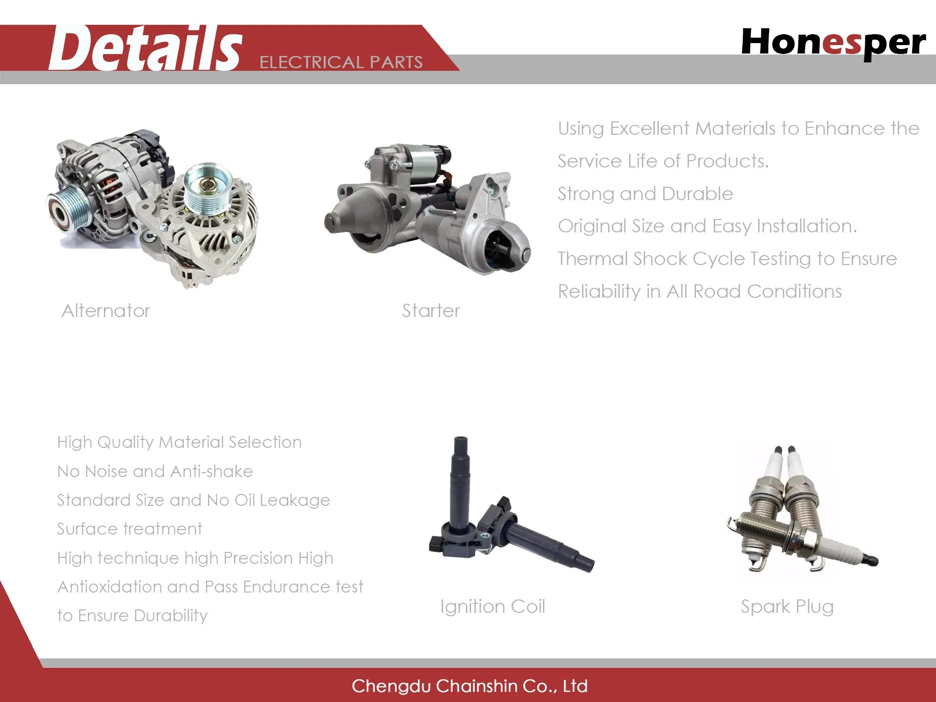 Стартер двигателя 12V для Toyota Hiace 2019-2025 (28100-11200)