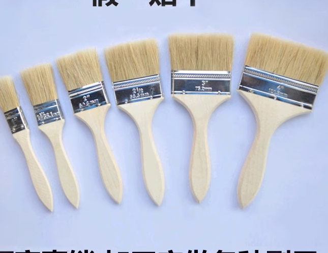 Восковая кисть для краски Chalk Paint, овальная